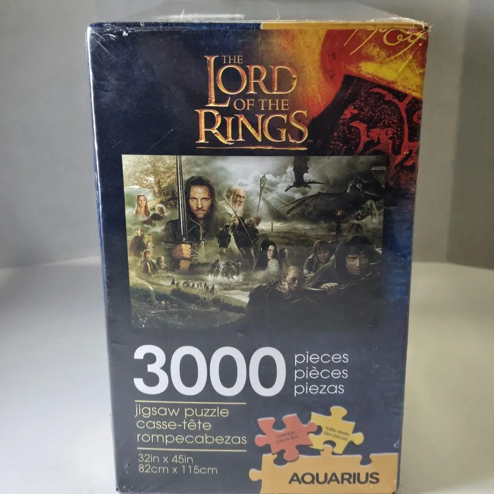 Lord of the Rings NEW * Puzzle 3,000-Piece * Jigsaw Puzzle Sealed